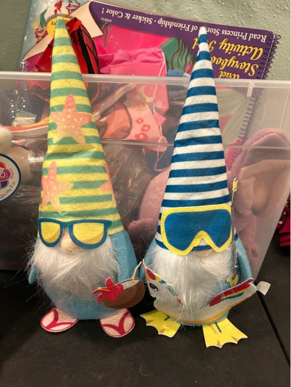 Set of 2 new summer gnomes